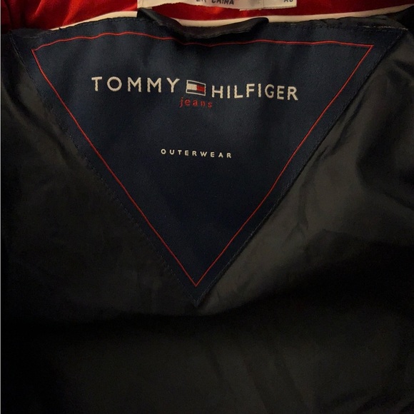 Vintage Y2K Tommy Hilfiger Puffer Coat Jacket Down Filled Mens Size XL. - Picture 7 of 7